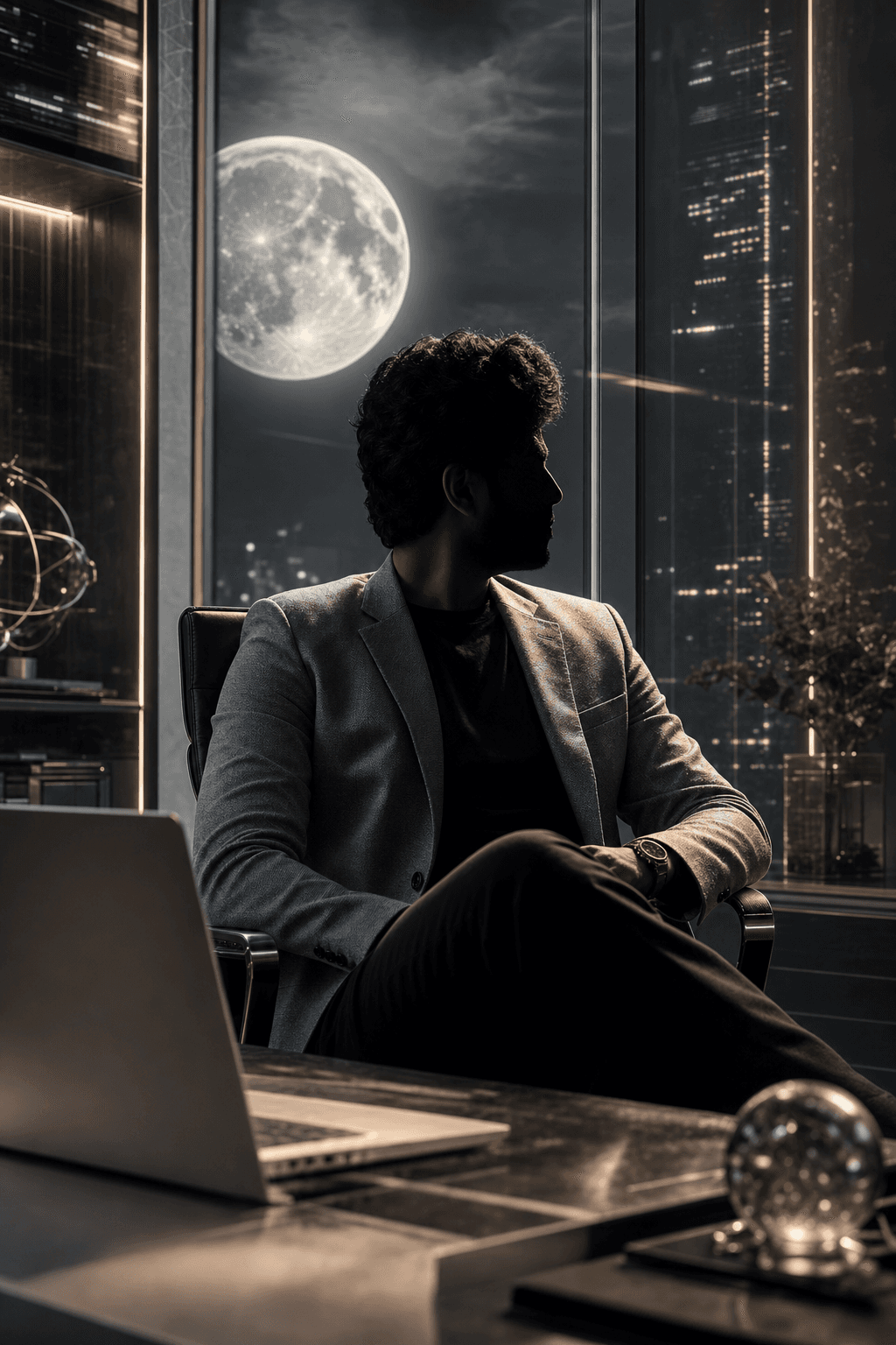 Anonymous founder profile visual for Artemesis